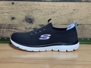 NEW-Skechers Summits-Top Player shoes Women Size 8.5 Black Slip On memory foam